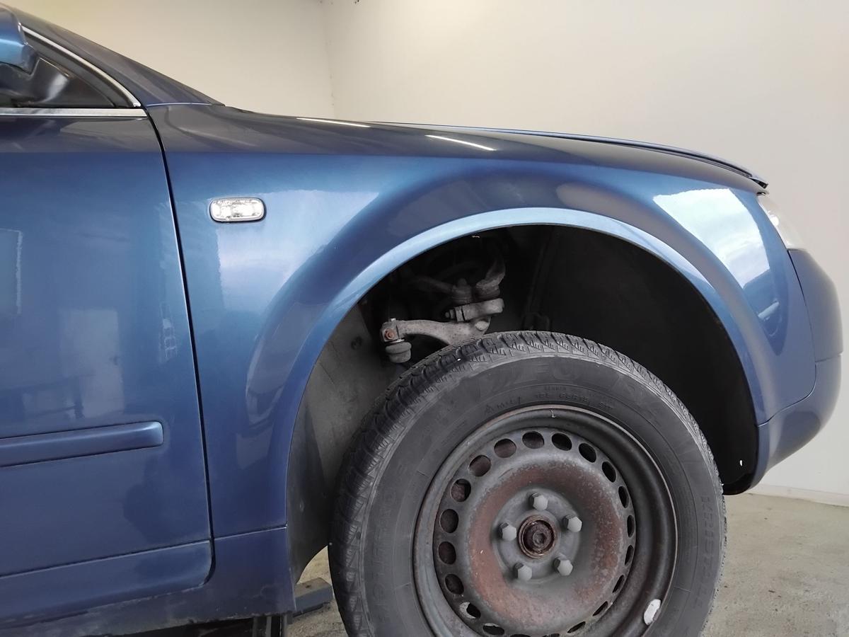 Audi A4 8E B6 original Kotfl&uuml;gel vorn rechts LZ5C Mauritiusblaumetallic BJ2003