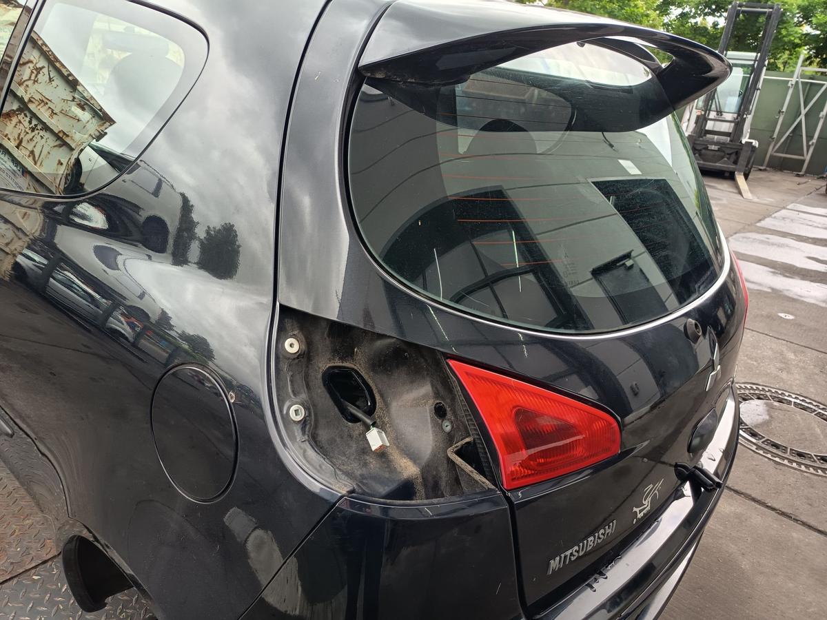 Mitsubishi Colt Z30 3-TRG orig Heckklappe mit Spoiler X42 Pantherschwarz Bj 2007