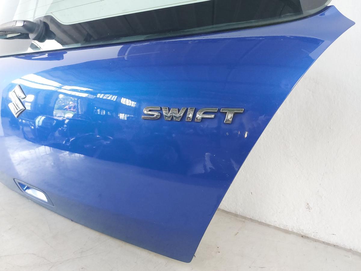 Suzuki Swift Typ MZ/ EZ Heckklappe mit Scheibe 3 t&uuml;rer ZCG Kashmir Blau
