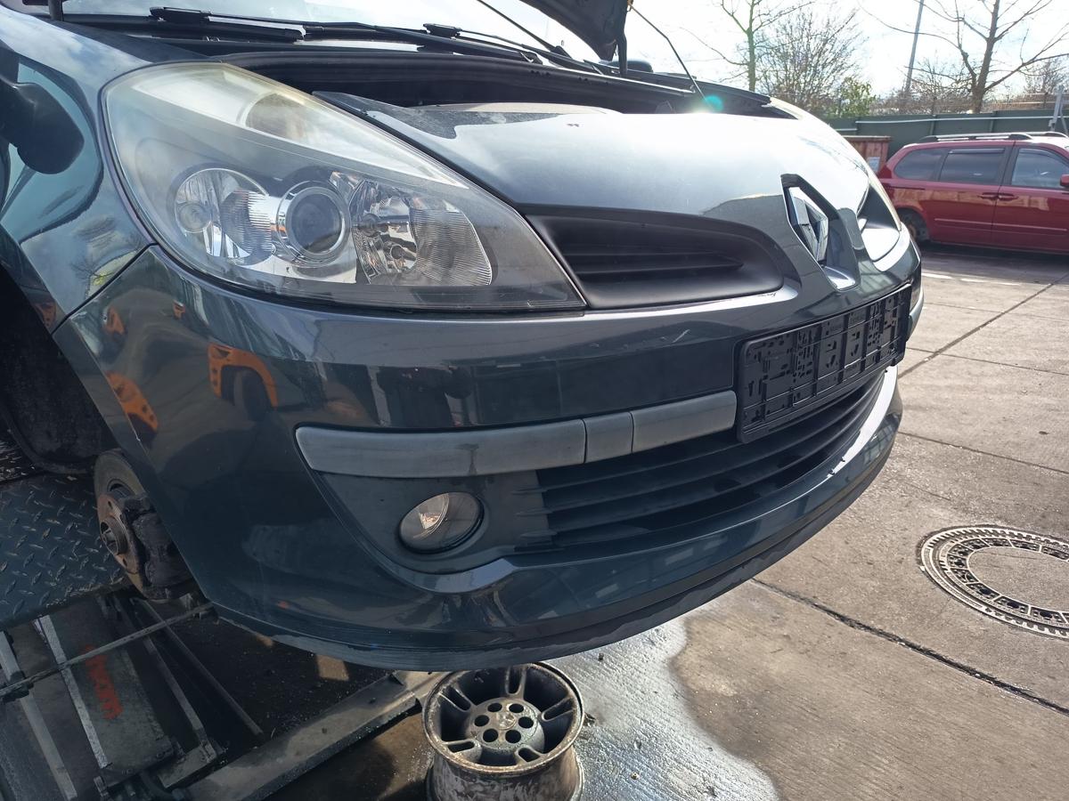 Renault Clio III original Sto&szlig;stange F&auml;nger vorn Front B66 Graphit Bj 2006