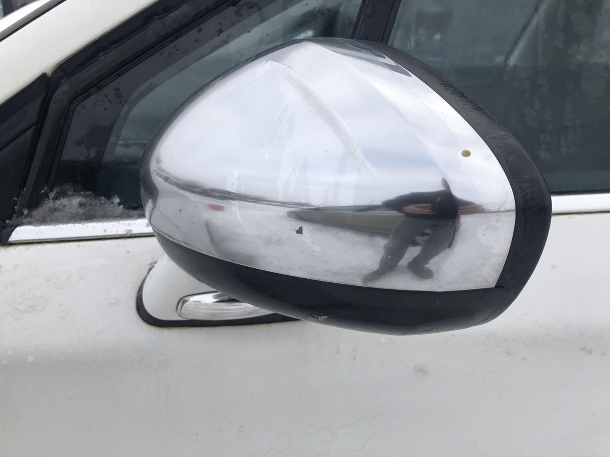 Citroen C4 II Typ N Au&szlig;enspiegel links R&uuml;ckspiegel elek anklapp Chromkappe