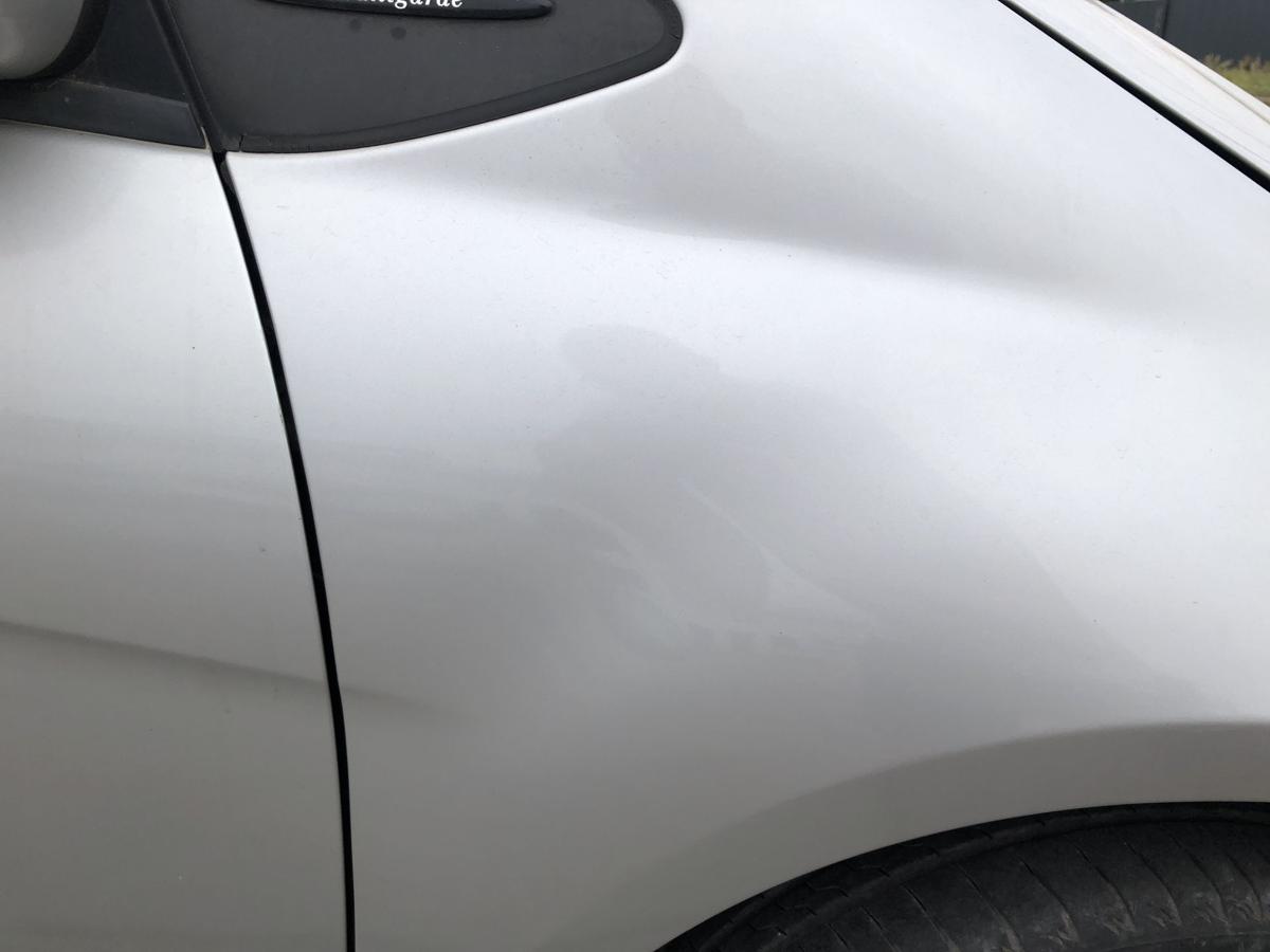 Mercedes A-Klasse W169 Kotfl&uuml;gel vorn rechts Beifahrer Seitenwand 761 silber