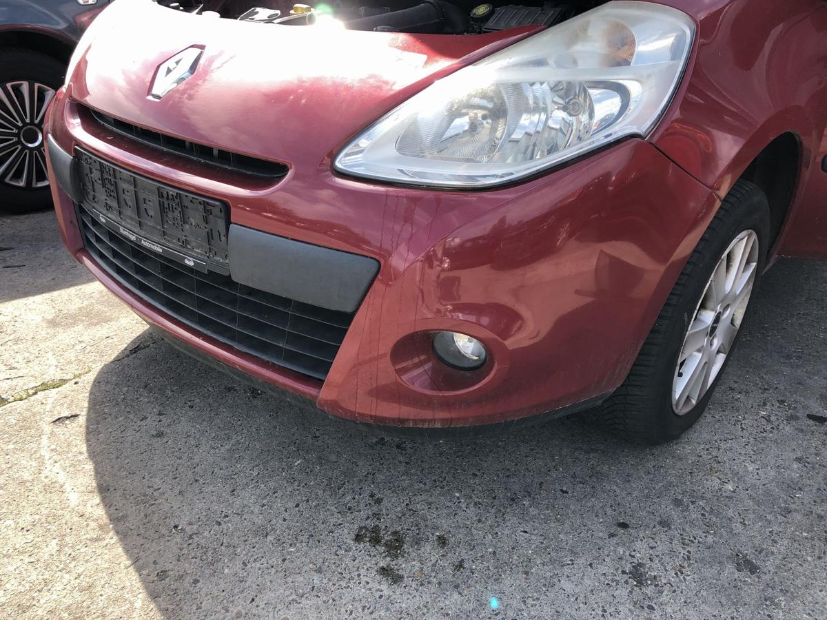 Renault Clio 3 III Grandtour Sto&szlig;f&auml;nger vorn Frontsch&uuml;rze Nebel ab 2009 NNJ rot
