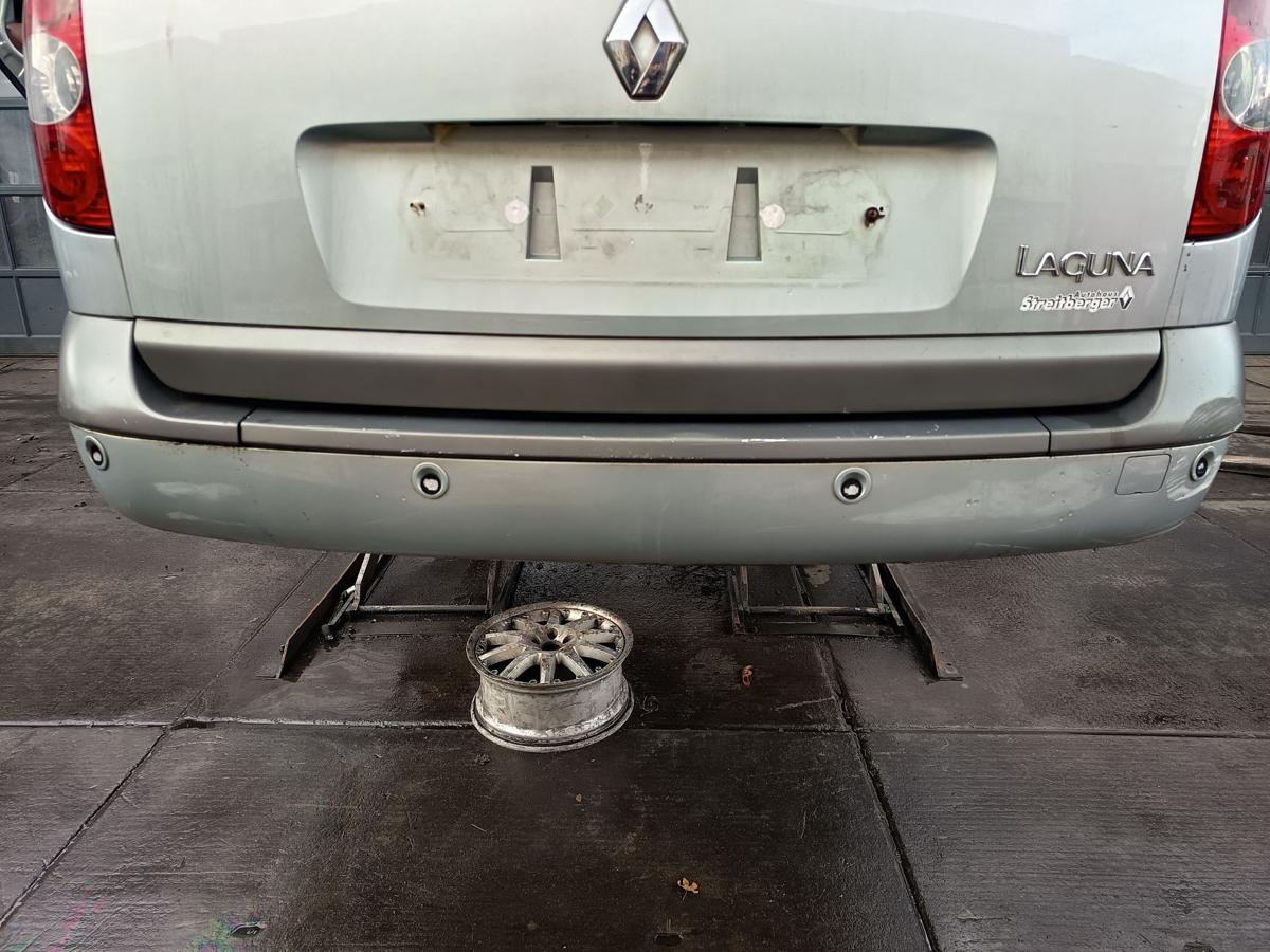 Renault Laguna II original Sto&szlig;stange F&auml;nger hinten Heck B64 Granitsilber Bj2001