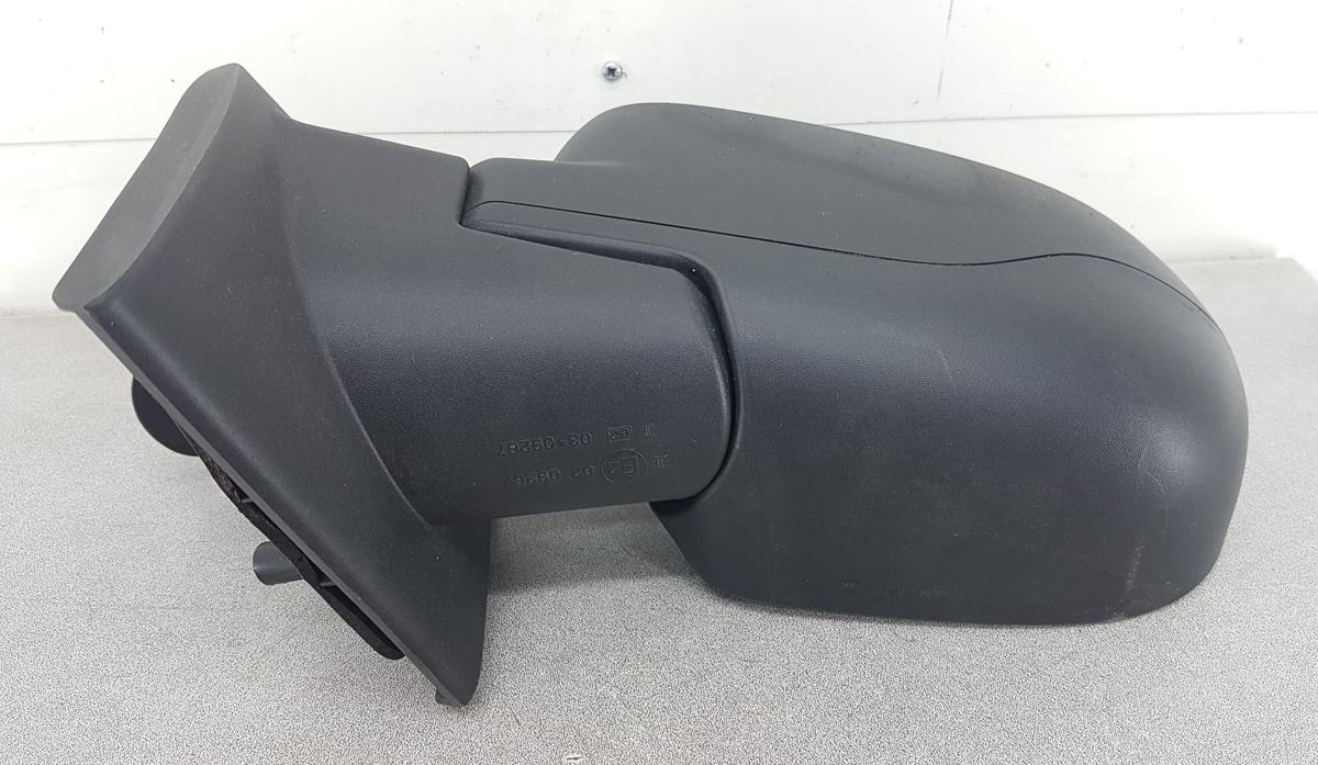 Renault Twingo II Außenspiegel links in unlackiert schwarz Bj10 Modell 10 bis 12