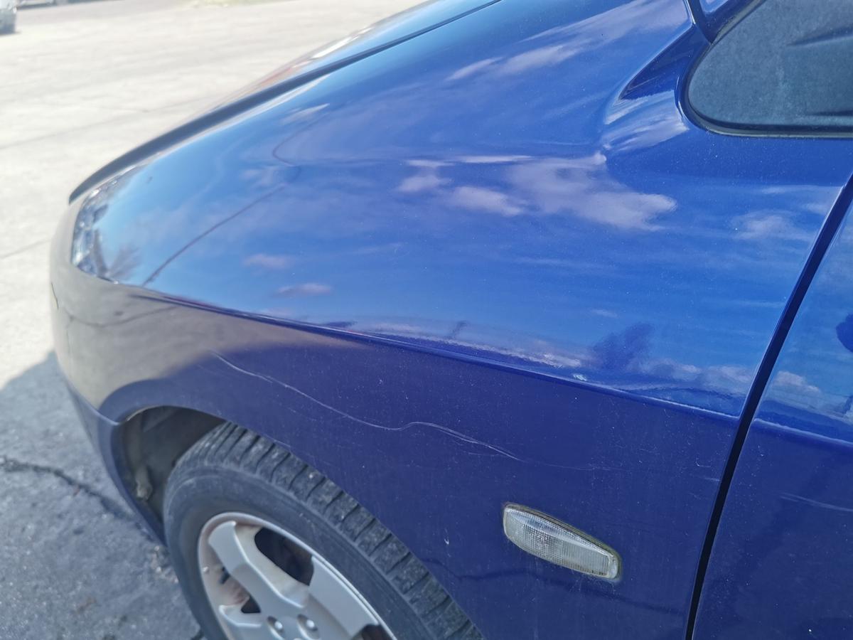 Mitsubishi Space Star DG Kotfl&uuml;gel Fender Seitenwand vorn links T18-Virtual Blue