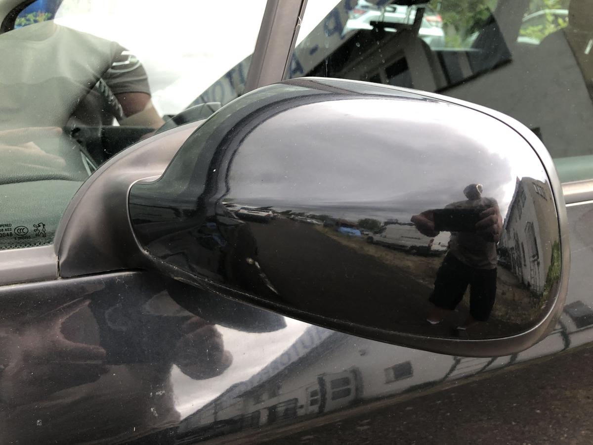 Peugeot 307 SW 3E 3H Au&szlig;enspiegel links Spiegel elek EXL Noir Obsidien Nacre