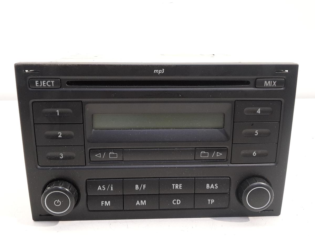 VW Polo 9N3 Goal orig Radio Autoradio mit CD Bj 2006 - LRP Autorecycling