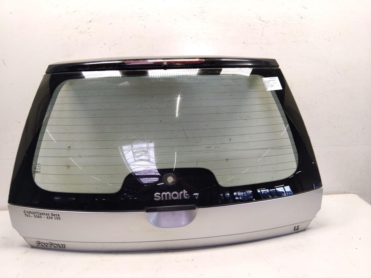 Smart Forfour 454 Heckklappe silber+schwarz mit Heckscheibe Bj.2006