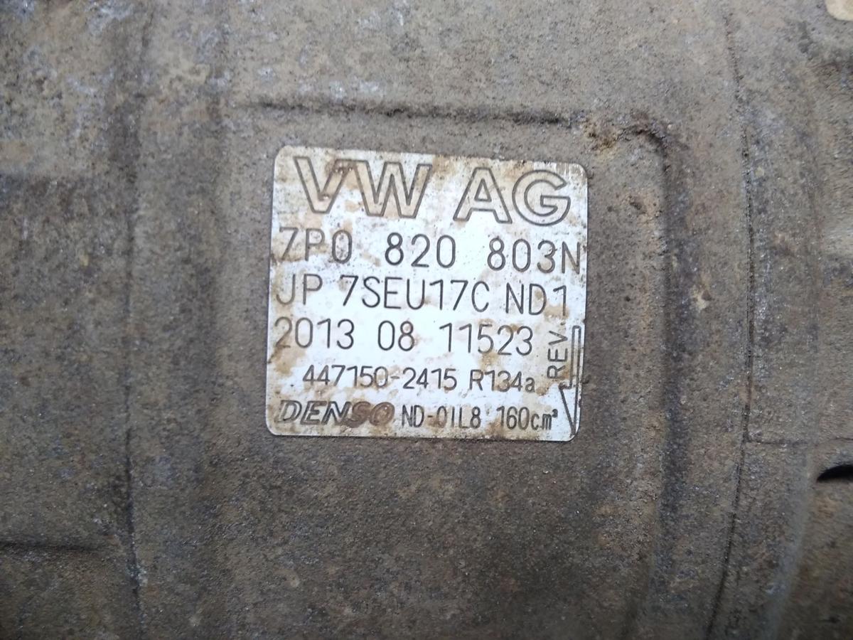 VW Touareg 2 7P original Klimakompressor 3.0TDI V6 180kw 7P0820803N Bj.2013
