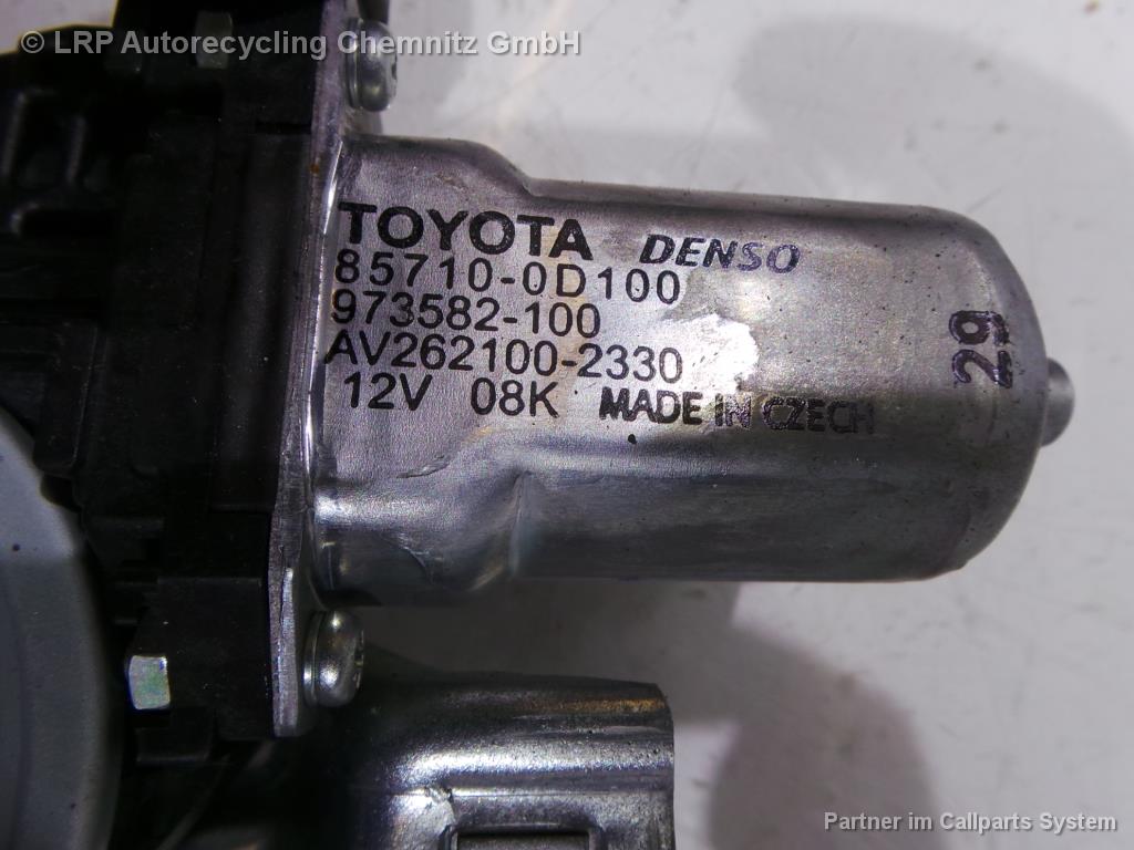 Toyota Yaris BJ 2008 Fensterheber vorn rechts elektrisch 85710-0D100 Denso
