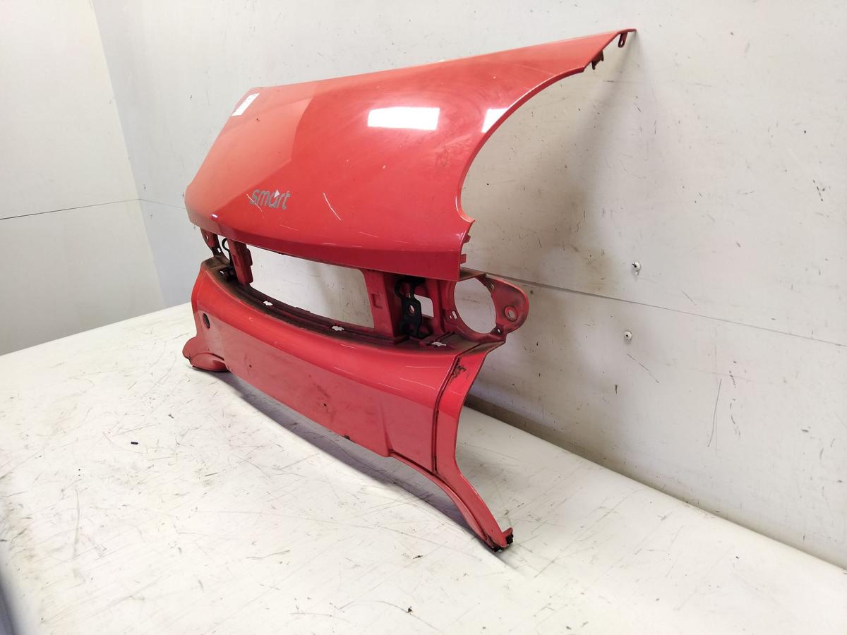 Smart Cabrio 450 original Frontmittelteil Sto&szlig;f&auml;nger rot uni EA8 Phat Red Bj2001