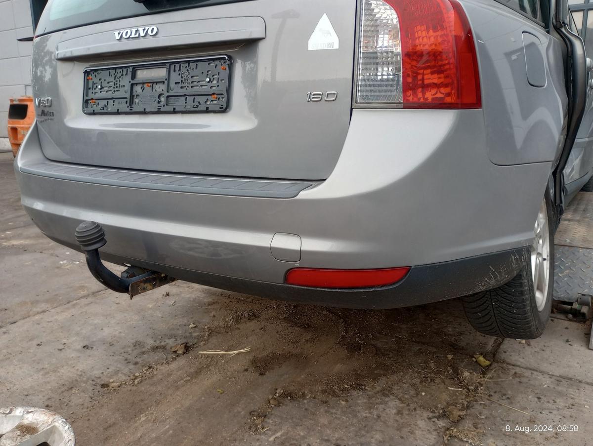 Volvo V50 orig Stoßstange hinten Stoßfänger Flint Grau Met Facelift ab Bj 2007