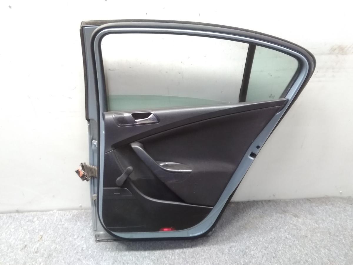 VW Passat 3C B6 Limousine T&uuml;r hinten rechts arcticbluesilver LB5M BJ2005