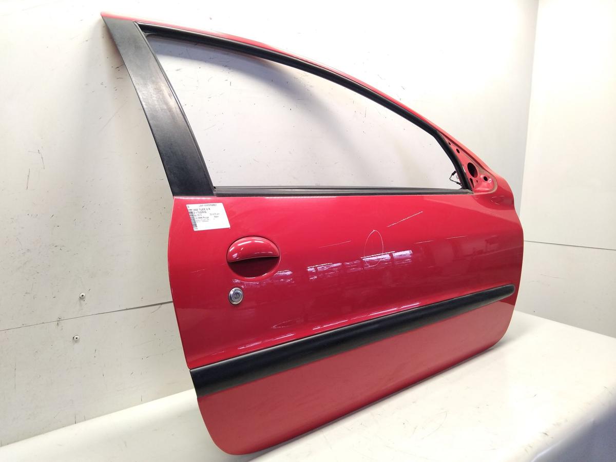 Peugeot 206+ T&uuml;r vorn rechts Beifahrert&uuml;r 3-T&uuml;rer rot KKN Rouge Aden Bj.2010