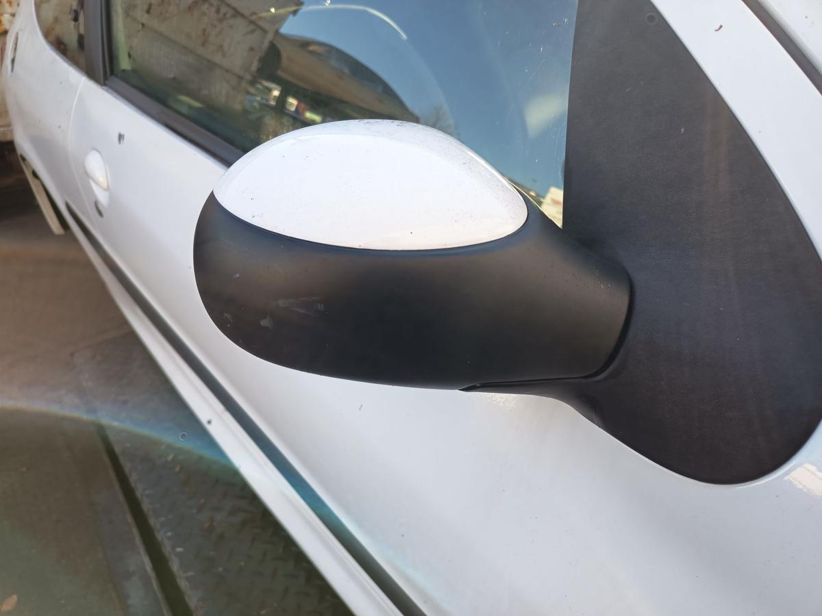 Peugeot 206+ original Aussenspiegel rechts manuell EWP Polarwei&szlig; Bj 2012