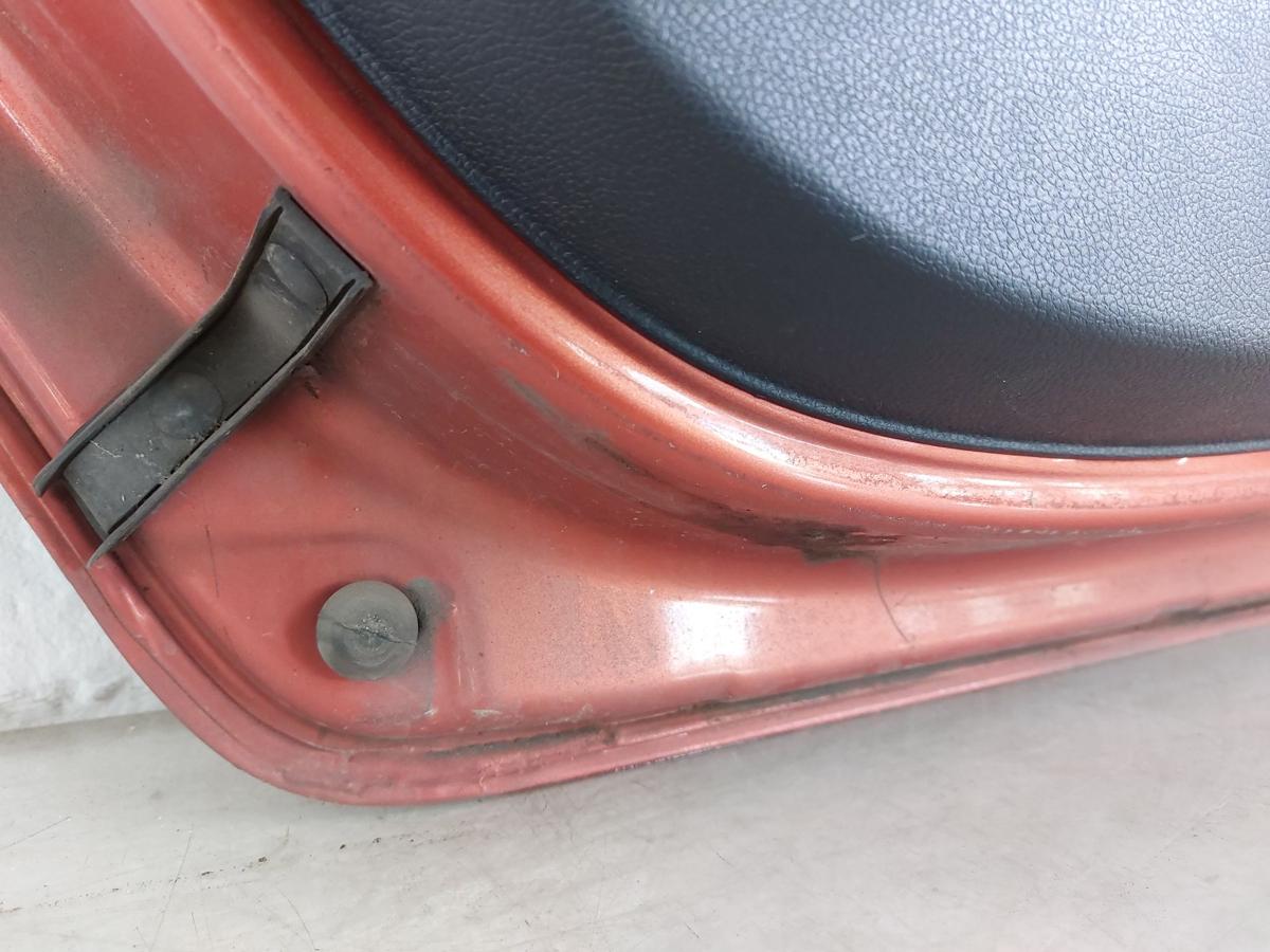 Skoda Fabia 5J T&uuml;r hinten links Fondt&uuml;r Rohbau LF3H Tangerine Orange 06-14 5trg