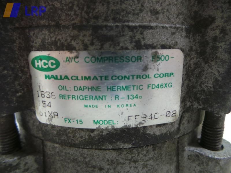 Hyundai Lantra Klimakompressor FF94C02 HCC HALLA CLIMATE BJ1993