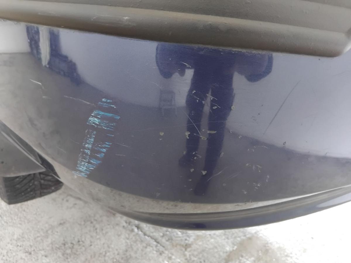 Kia Carens II original Stossf&auml;nger Sto&szlig;stange hinten 1C Imperial Blue BJ2002