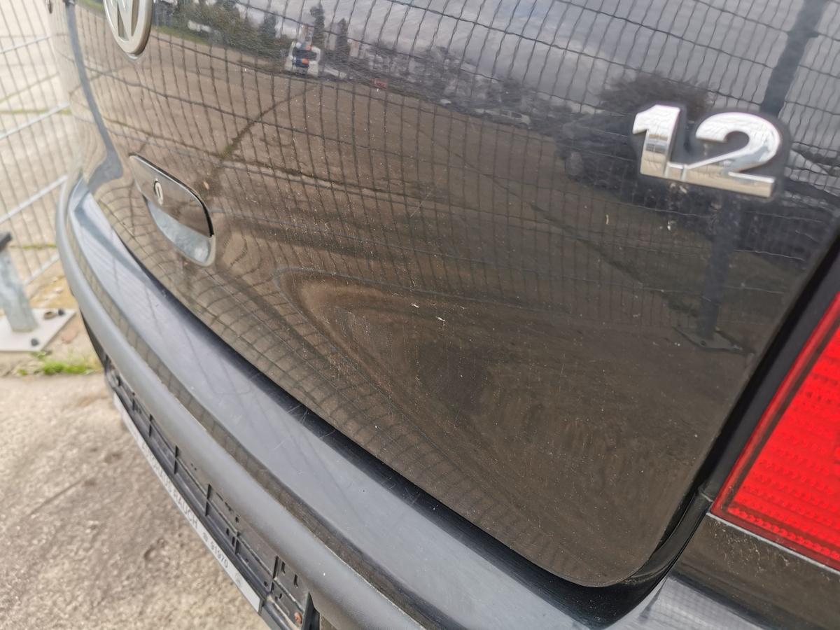 VW Polo 9N1 Heckklappe Klappe Deckel hinten Kofferklappe L041 Brillantschwarz