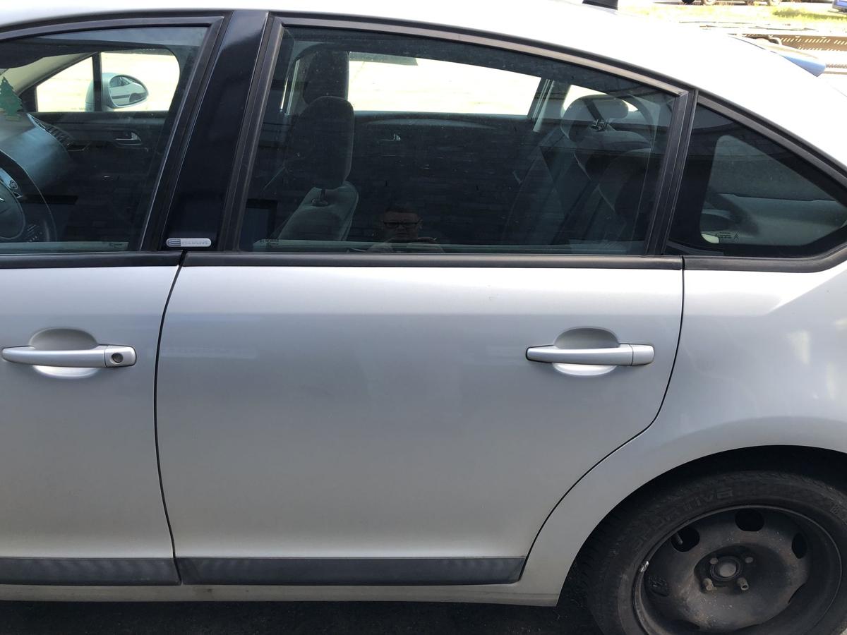 Citroen C4 Typ L T&uuml;r hinten links Fondt&uuml;r im Rohbau EZR Aluminium Grau Metallic