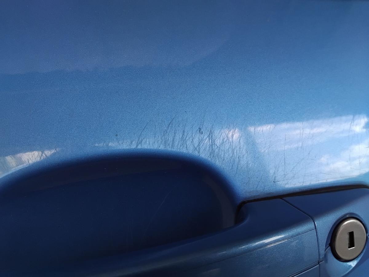 Ford Focus 2 DA3 Tür vorn links Fahrertür visionblaumet. 5-Türer BJ2009 Facelift