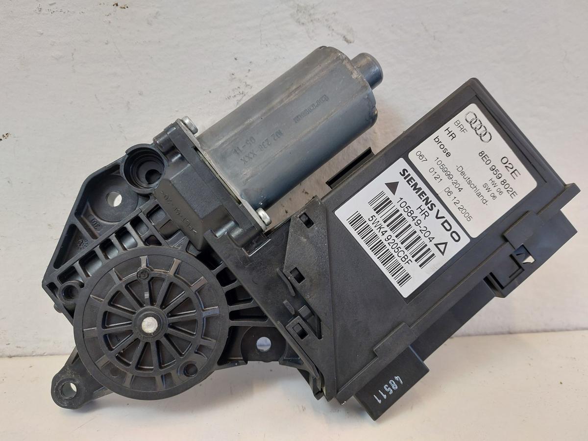 Audi A4 8E 8EC B7 Avant Fensterhebermotor T&uuml;r hinten rechts Fondt&uuml;r OEM