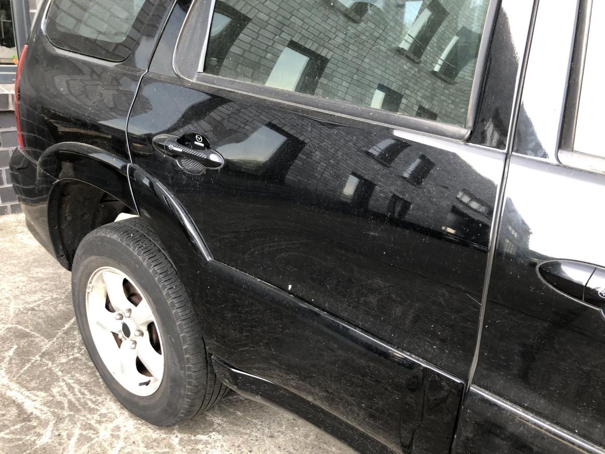 Mazda Tribute EP ab 2004 Tür hinten rechts Fondtür Rohbau schwarz Anrostungen