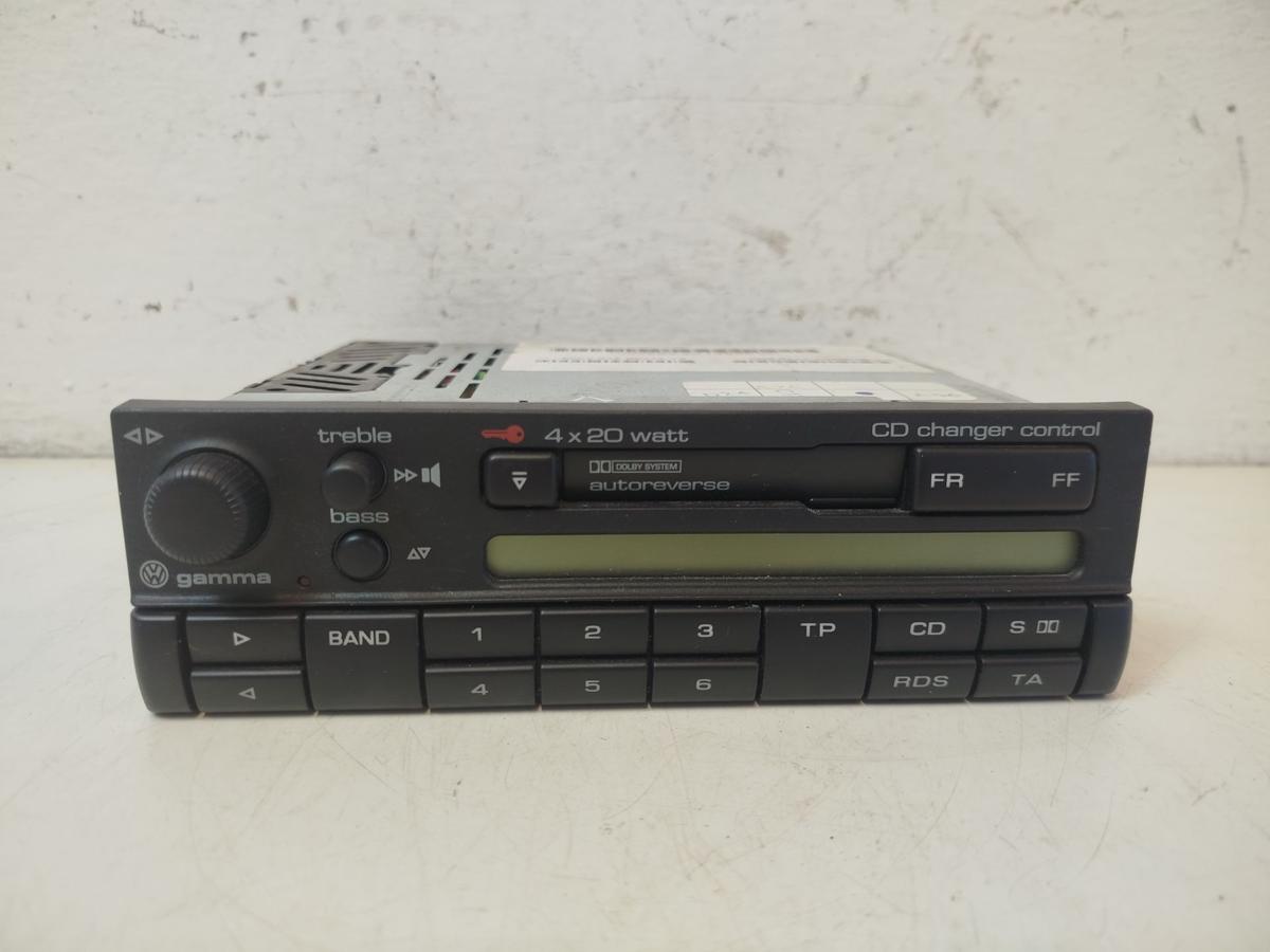 VW Passat 3B B5 Autoradio Radio VW GAMMA mit Kassette ohne Code Bastlerware