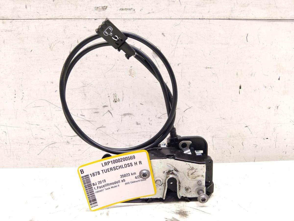 Tesla Model S Facelift original T&uuml;rschlo&szlig; hinten rechts 6008914-99-D Bj.2019