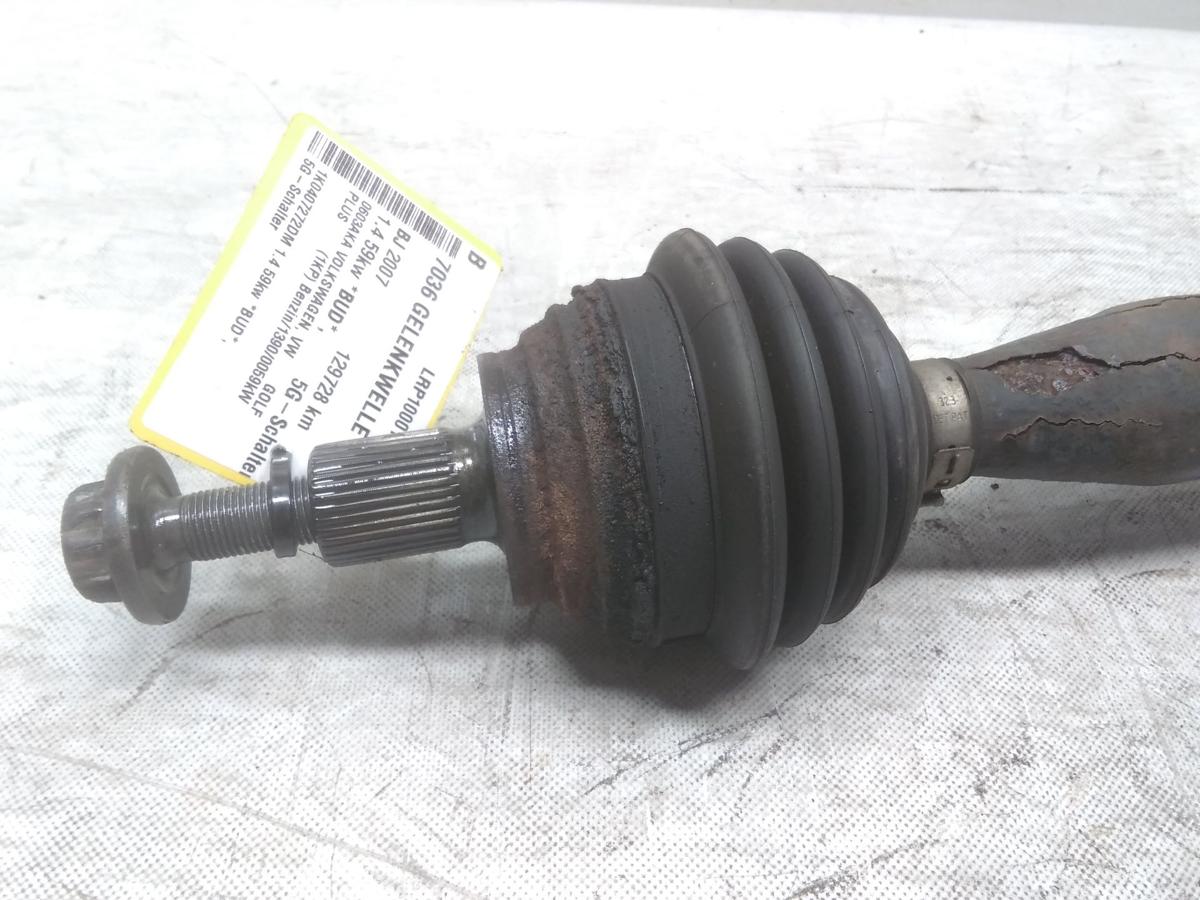 VW Golf Plus 5M orig.Gelenkwelle Antriebswelle vorn rechts 1K0407272DM 1.4 59kw
