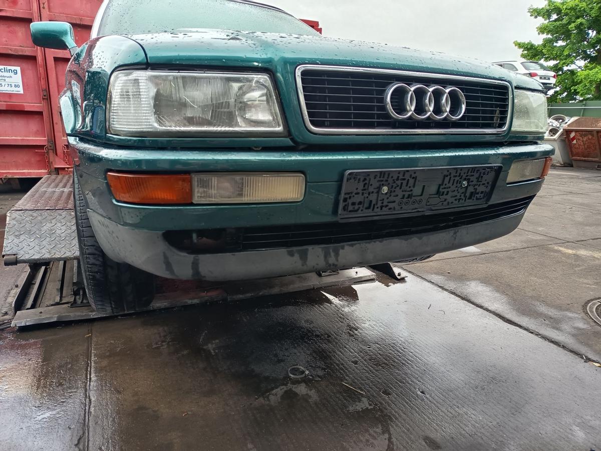 Audi Cabrio B3 8G7 orig Stoßstange vorn Stoßfänger LZ6P Gomera grünmet Bj 1991