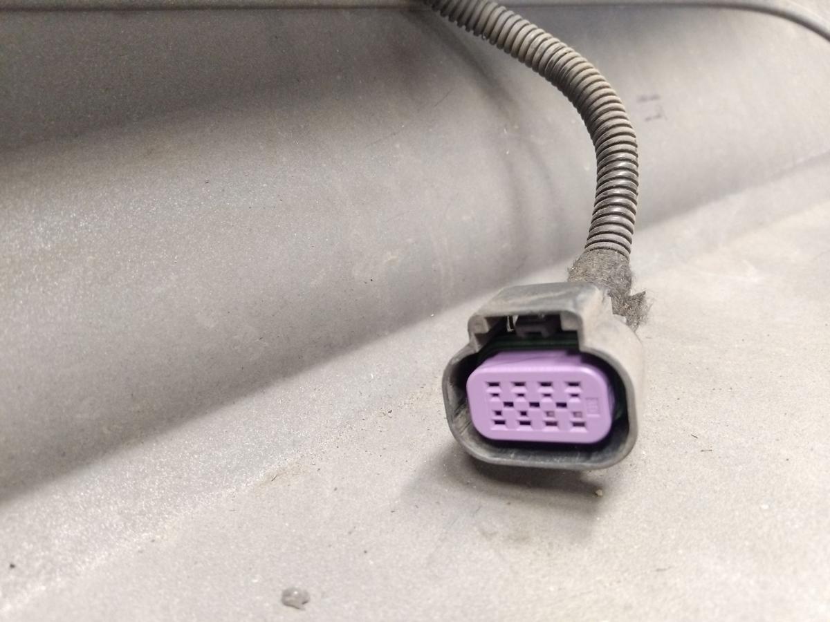 Opel Meriva B original Sto&szlig;f&auml;nger Sto&szlig;stange hinten GAN argonsilber PDC BJ2012