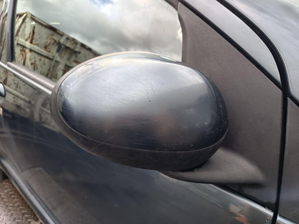 Toyota Aygo I original Aussenspiegel rechts manuell 1E0 Rauchgrau Bj 2005