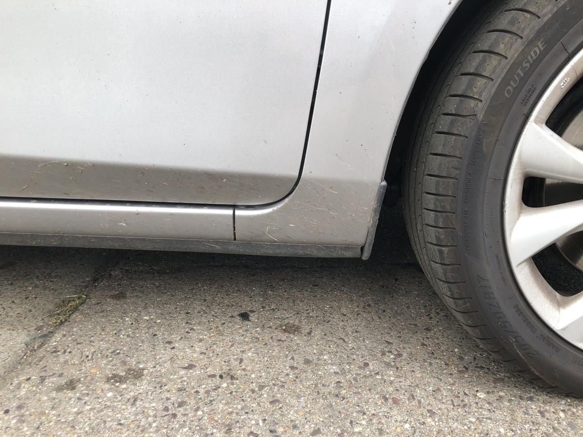 Mazda 3 Typ BL Kotflügel vorn rechts Beifahrerseite 38P Liquid Silver Met OEM
