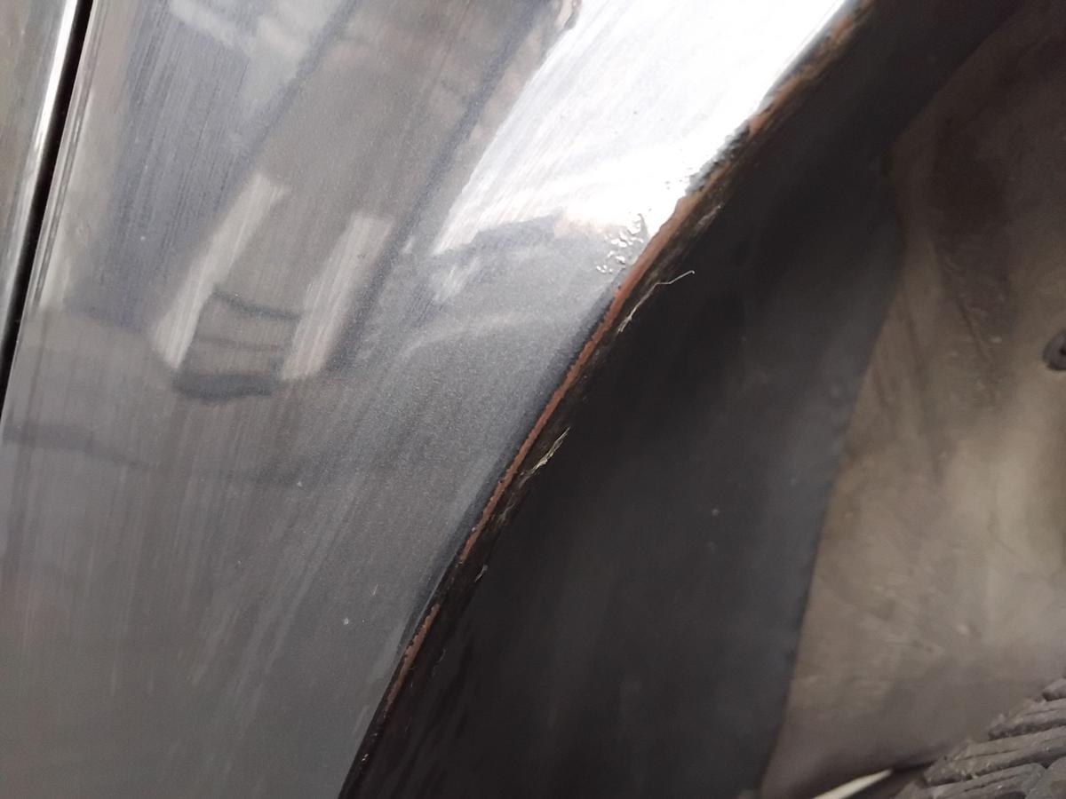 Audi A4 8E B6 original Kotflügel vorn rechts LZ9W ebonyschwarzmetallic BJ2002