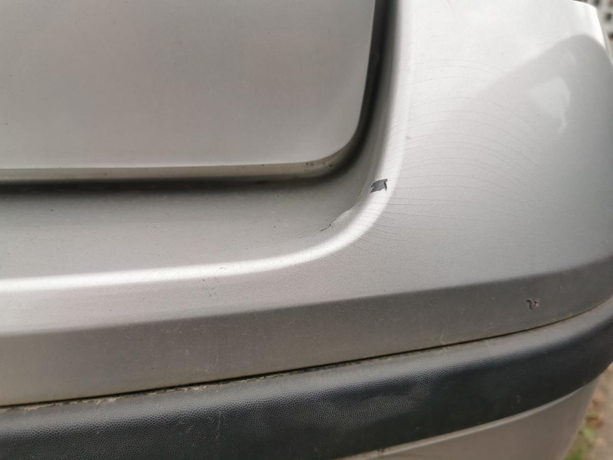 Opel Corsa C Stossf&auml;nger Stossstange Bumper hinten Z157 Starsilber ab 04 BILDER