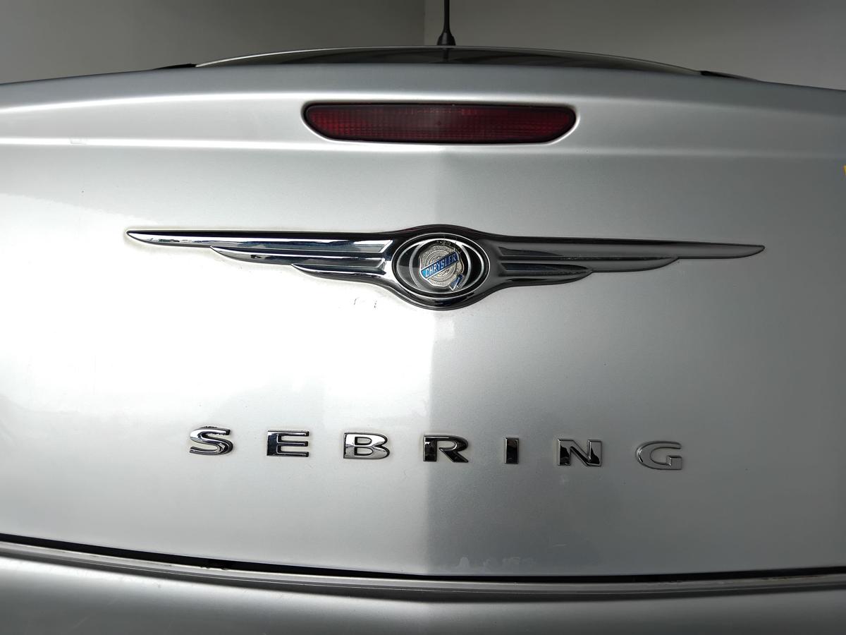 Chrysler Sebring 3 JS Limousine Heckklappe Kofferraumdeckel bright silver BJ2009
