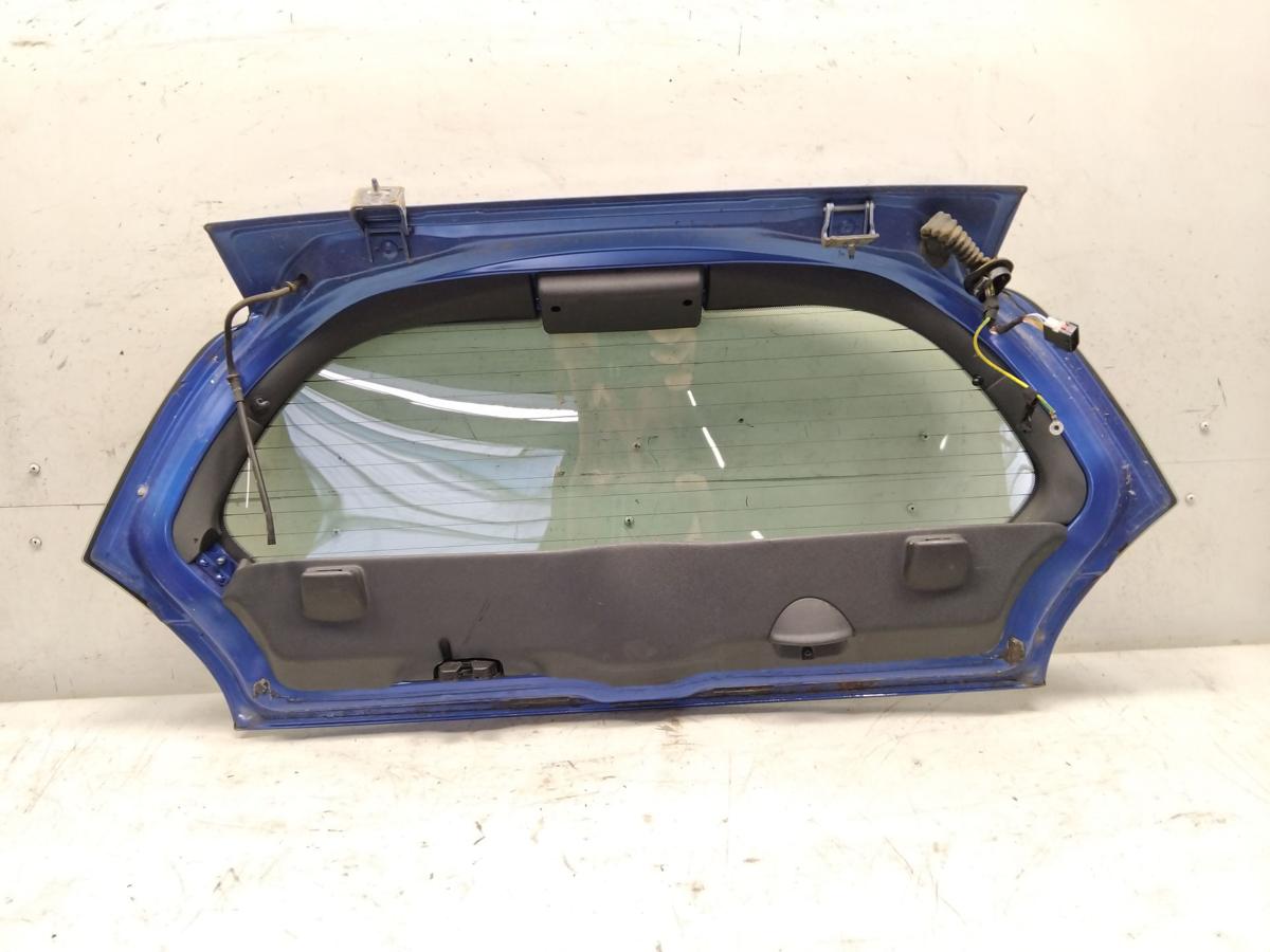 Citroen C2 original Heckklappe Oberteil blau mit Heckscheibe BJ2003