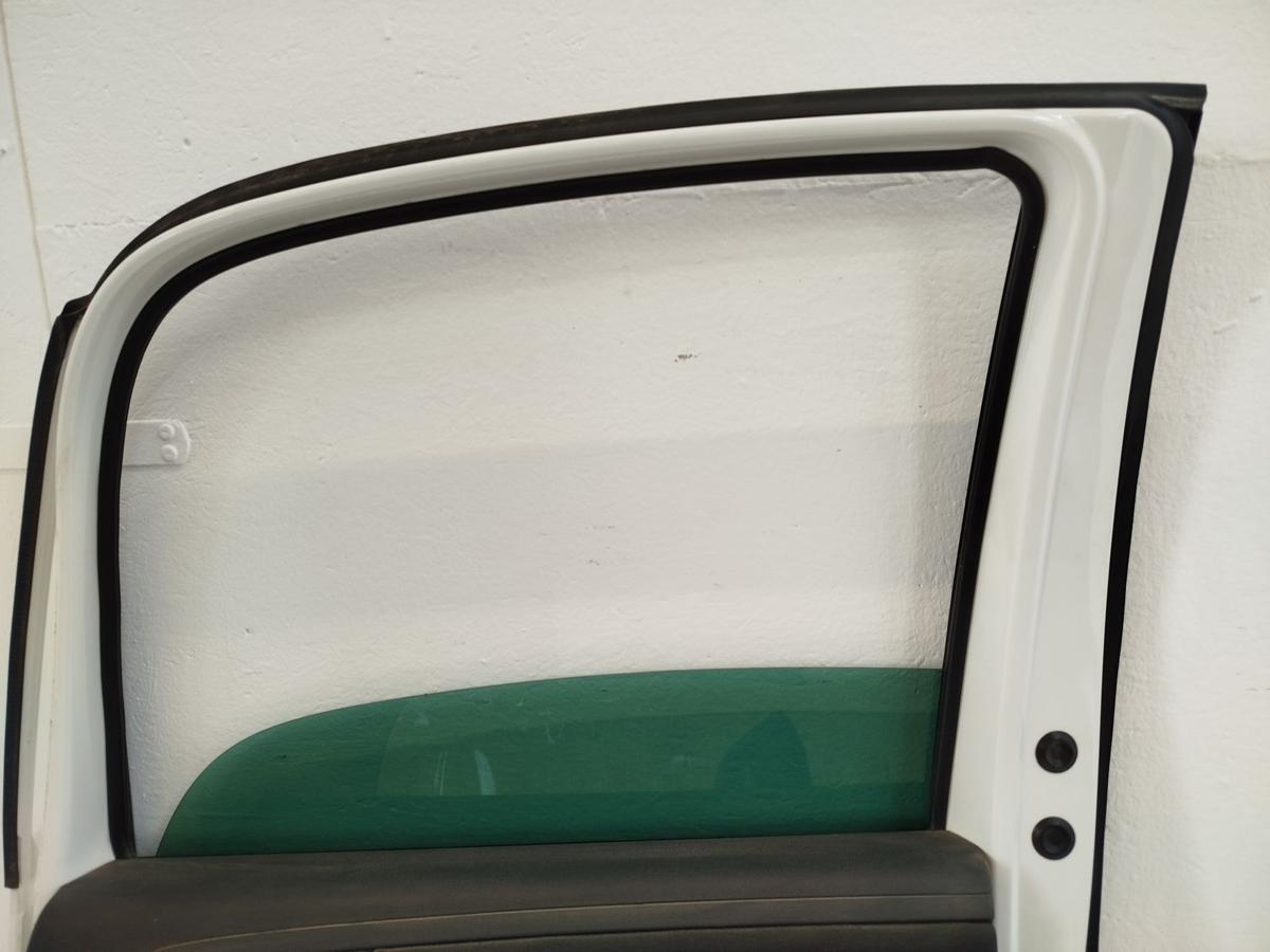 Skoda Roomster Scout 5J Tür hinten rechts Fondtür Autotür LF9E candyweiss Rohbau