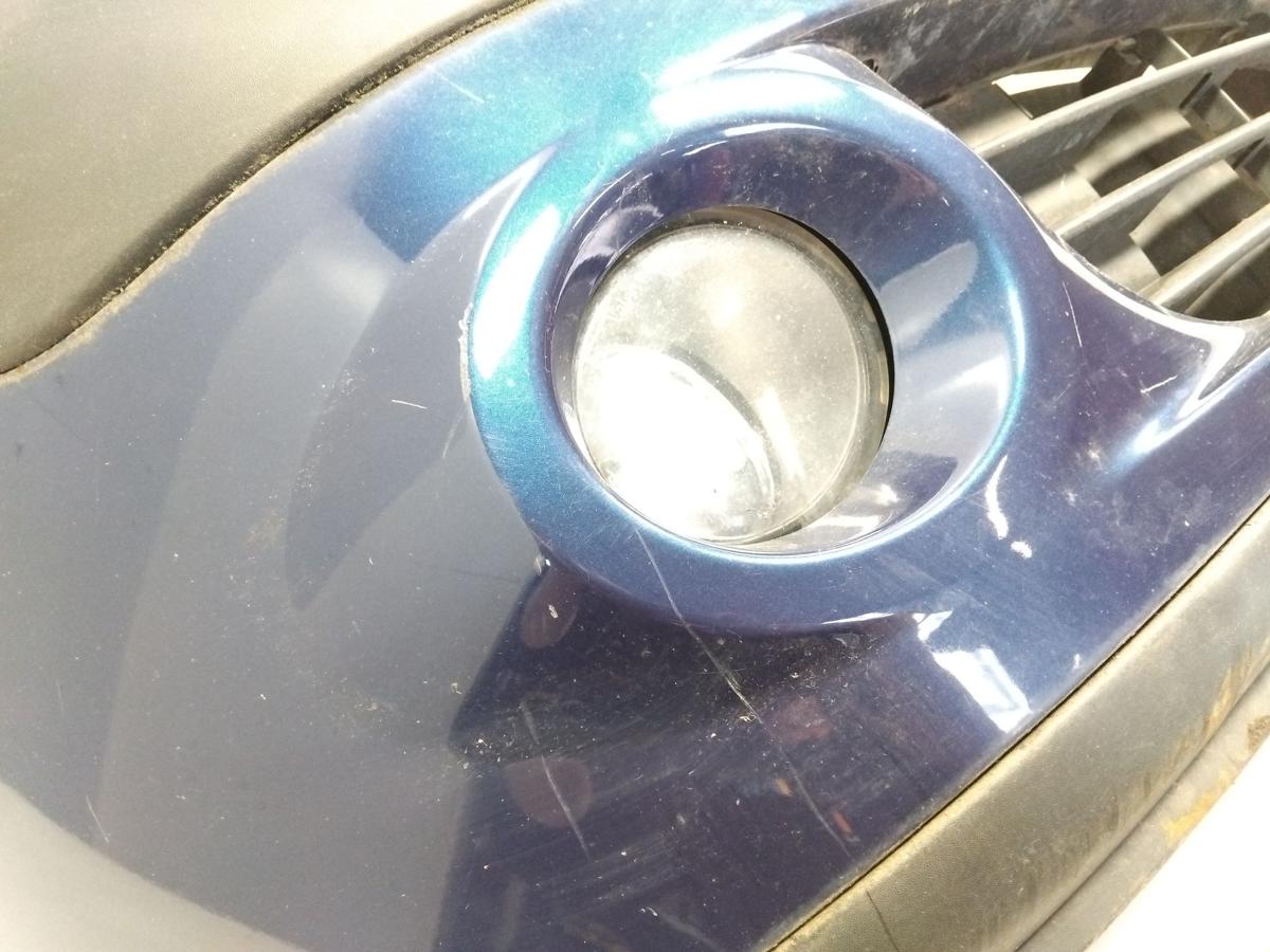 Renault Clio 2 orig Sto&szlig;stange Sto&szlig;f&auml;nger vorn TED44 Bleu Odyssee Facelift BJ02