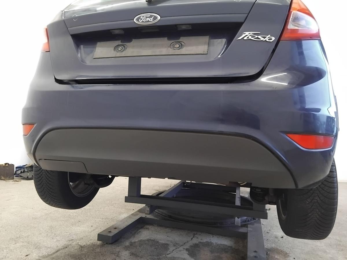 Ford Fiesta JA8 original Stossf&auml;nger Sto&szlig;stange hinten Atlantikblau BJ2011