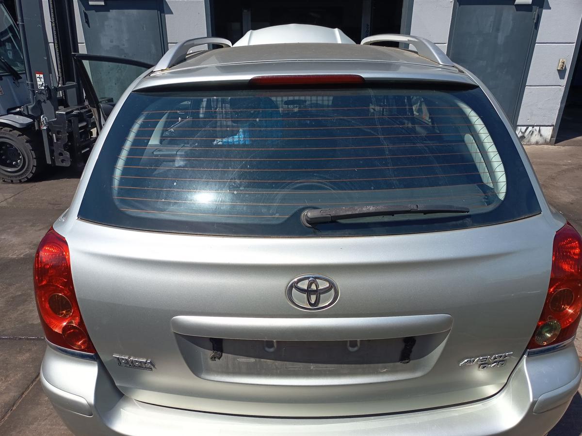 Toyota Avensis T25 Kombi original Heckklappe mit Scheibe 1C0 Polarsilber Bj 2005