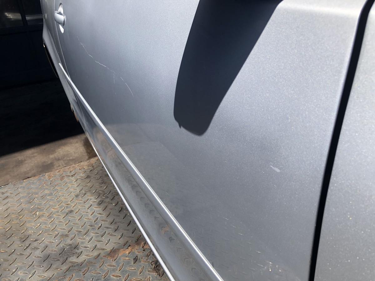 VW Polo 9N3 original Tür rechts Beifahrer (Roh) A7W Reflexsilber Bj 2005