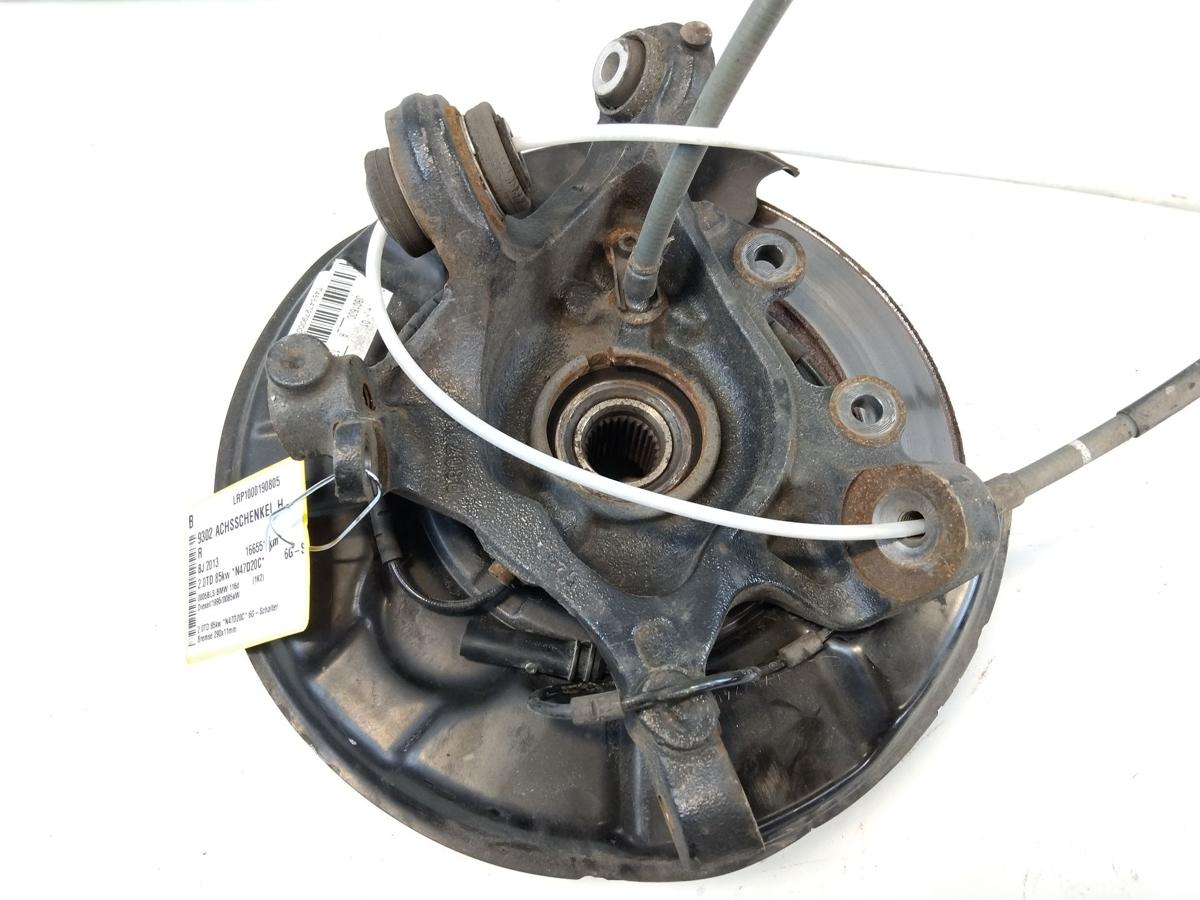 BMW 1er F21 orig.Radlagergehäuse Achsschenkel hinten rechts 2.0TD 85kw BJ2013