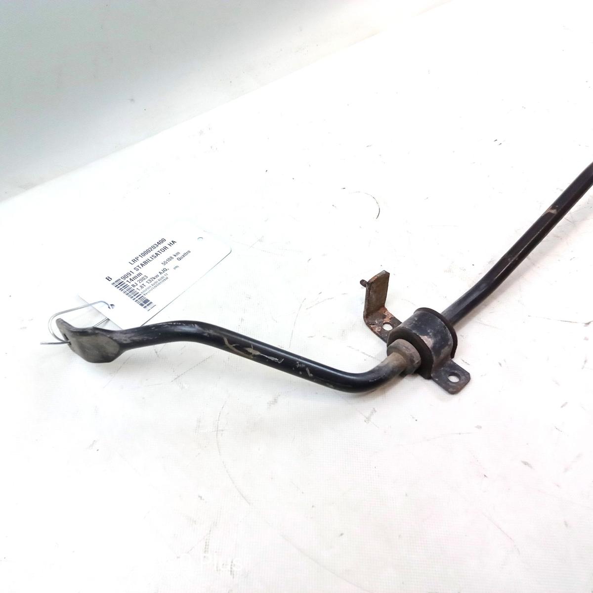 Audi TT 8N Quattro original Stabilisator Hinterachse 14mm Bj.2003
