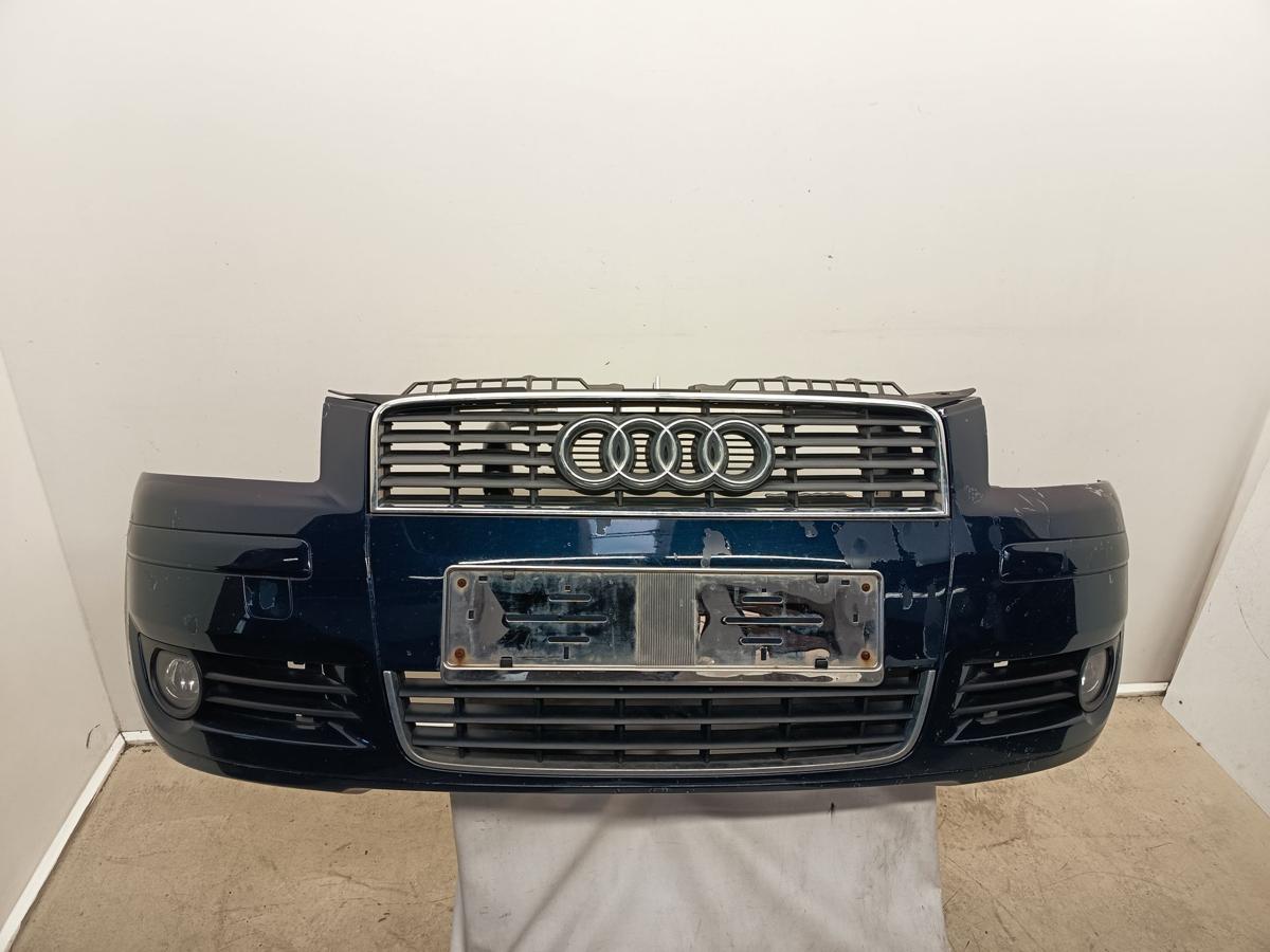 Audi A3 8P original Stoßfänger/ Stoßstange vorn mit NSW LZ5J MOROBLAU Bj 2003