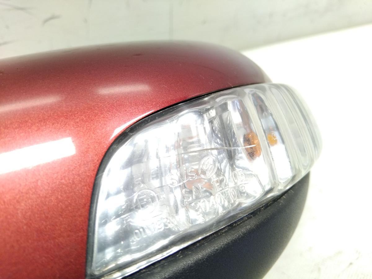 Volvo V50 S40 orig Au&szlig;enspiegel links 478 Maple Red elektrisch beheizt 8pol BJ06