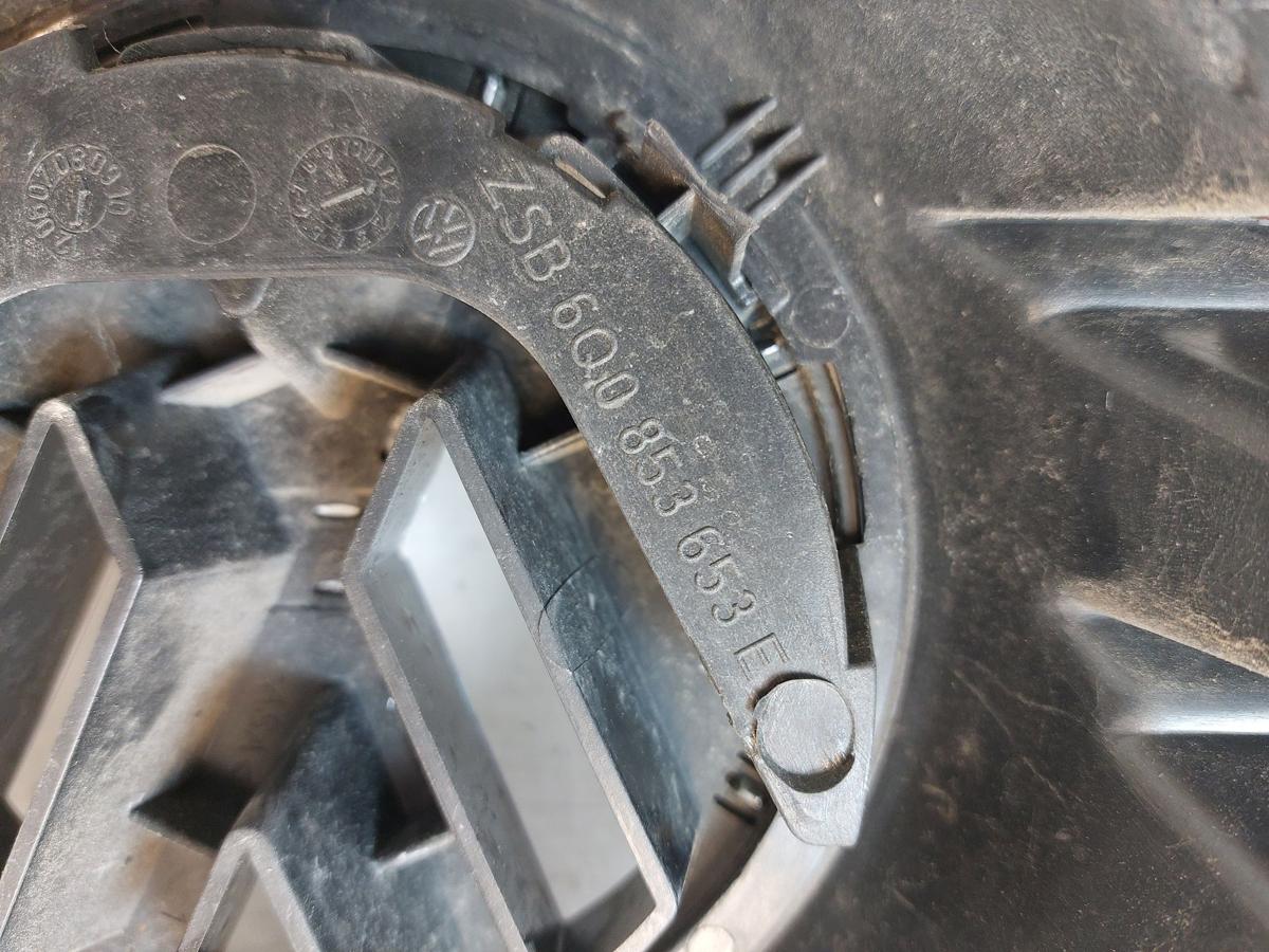 VW Polo 9N3 Grill K&uuml;hlergrill Frontgrill mit Logo OEM