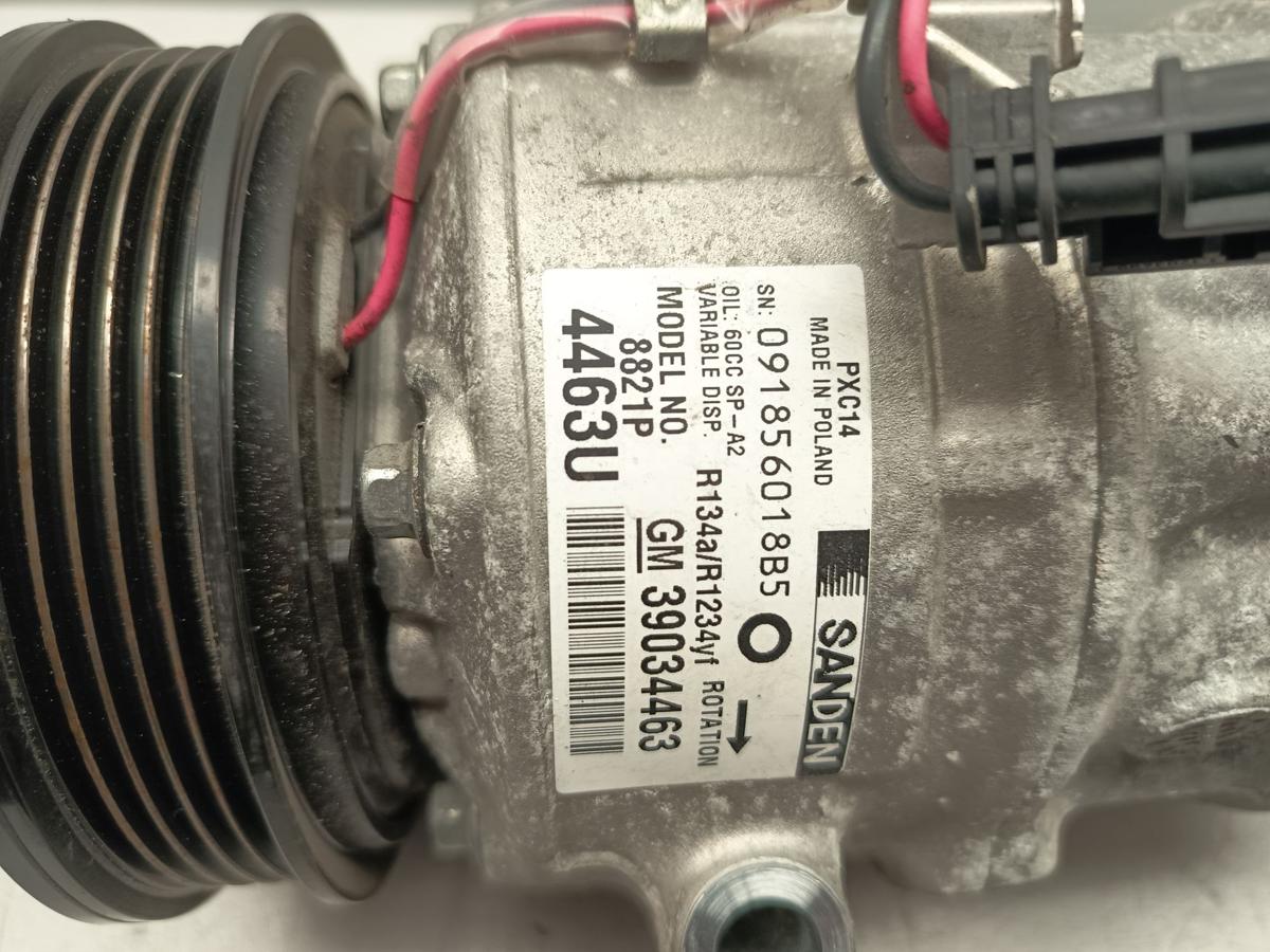 Opel Astra K original Klimakompressor 1.4l 92kW Benzin Baujahr 2018